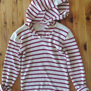 Vintage french hooded sweater